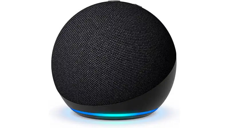 Assistente Virtual Echo Dot imagem de um Echo Dot 5ª geração