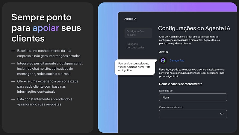 captura de tela do jivochat.