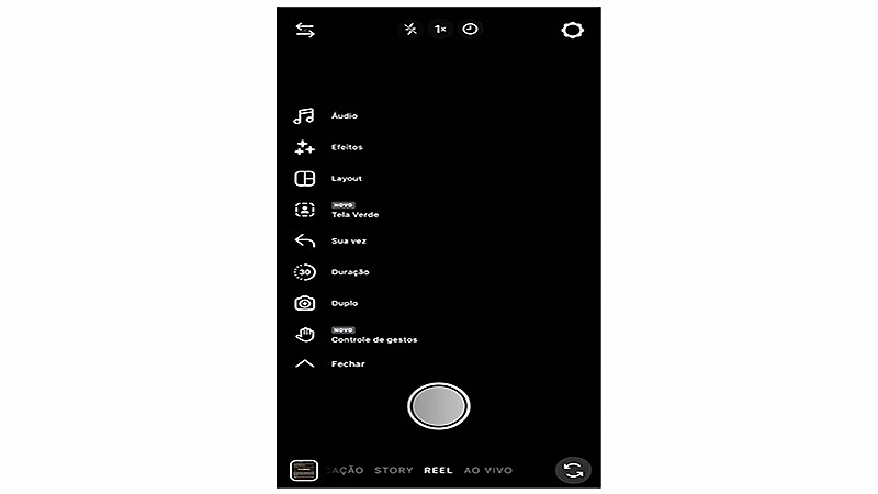 captura de tela do Instagram