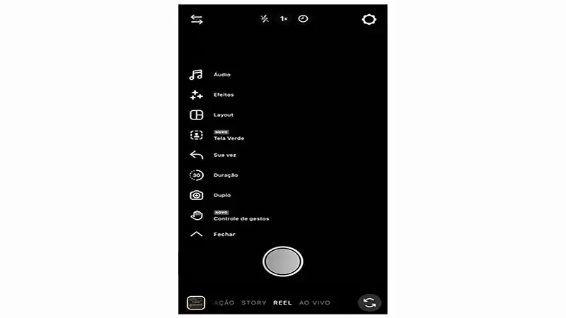 captura de tela do Instagram