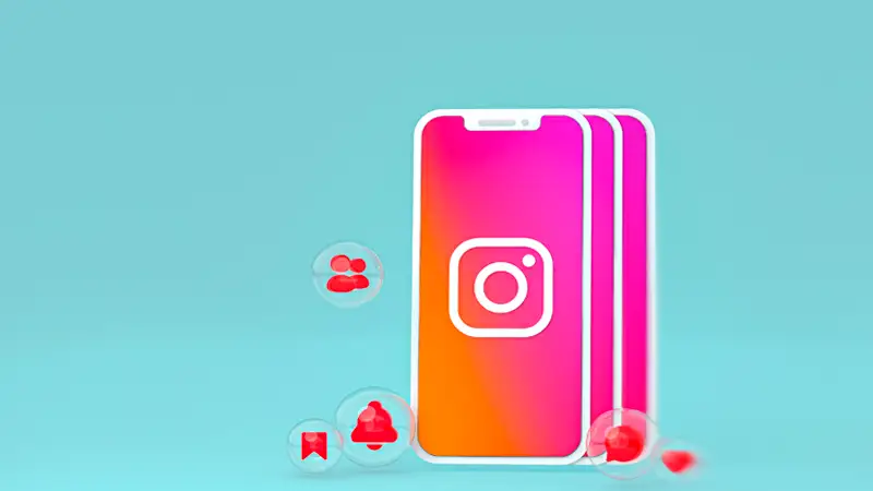 Ilustração de um robô utilizando um celular