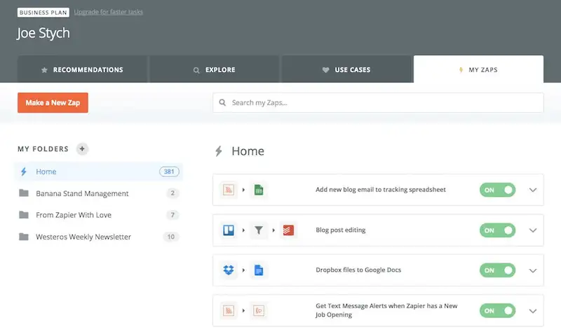 Automation tools for better SaaS adoption Zapier Zapier software
