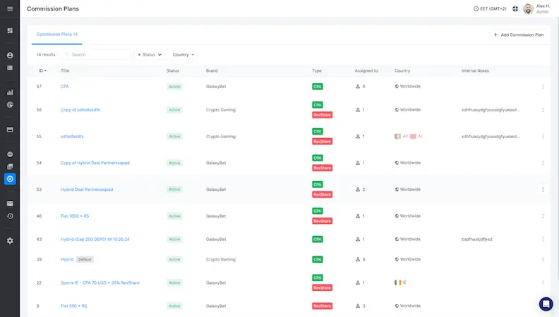 B2B customer acquisition - commission plans Commission plans