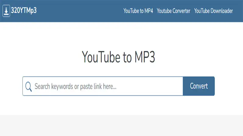 Captura de tela do 320YTMp3