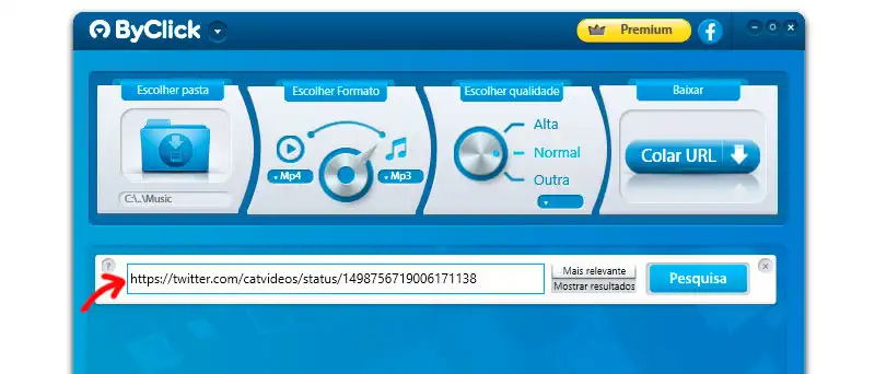 Baixar vídeo Bluesky Captura de tela do ByClick