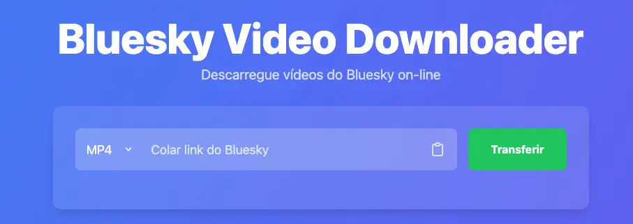 Baixar vídeo Bluesky Captura de tela do BskySocial