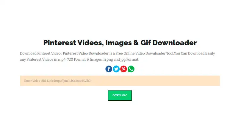 Experts Tool Como baixar vídeo do Pinterest com o Experts Tool