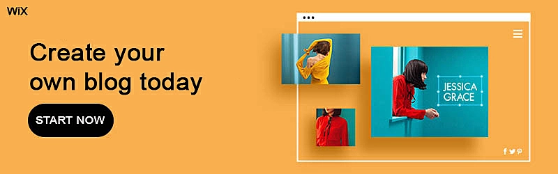 Create a blog with Wix today