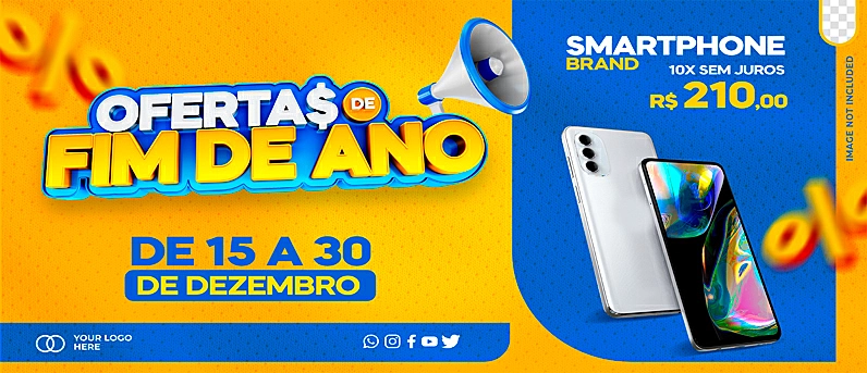 Ideia de banner para sugestão de produtos