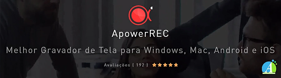 Banner do Gravador de Tela da Apowersoft