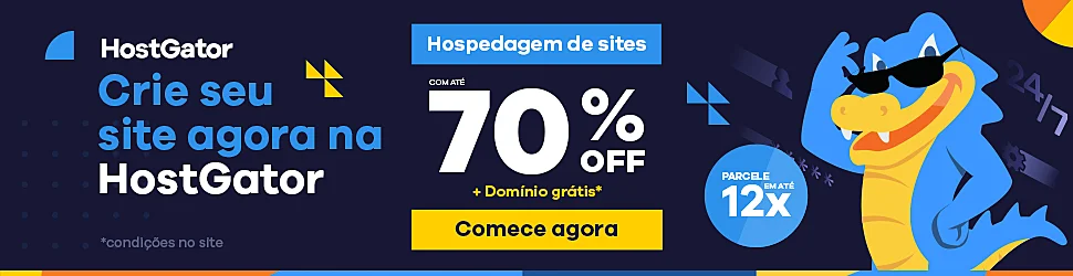 Hospedagem de site profissional com a Hostgator