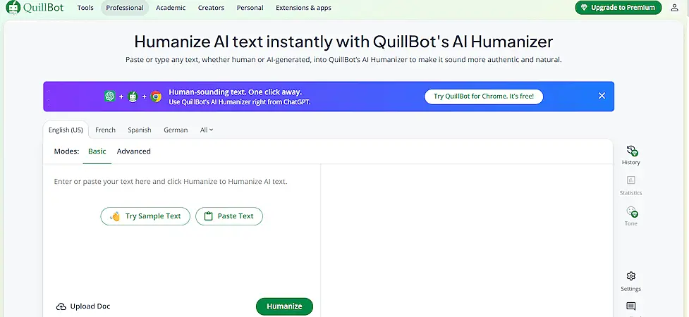 Quillbot website