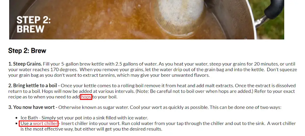 Step 2: brew