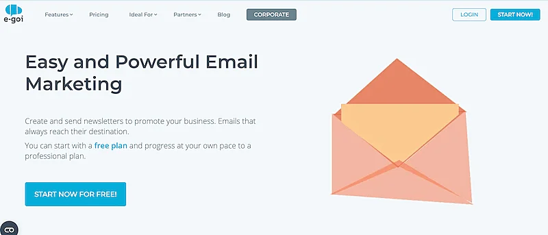 E-goi home page