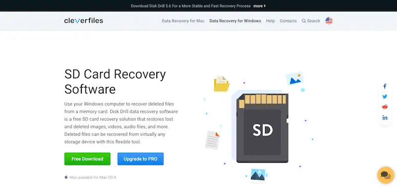 DiskDrill website