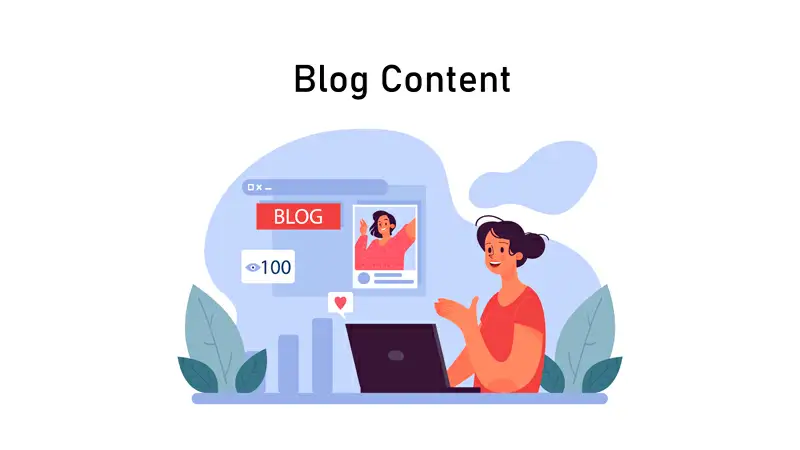 blog personal Una persona escribiendo en su blog personal