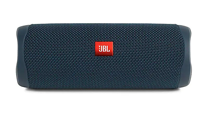 imagem de um bluetooth speaker JBL Flip 5 na cor azul