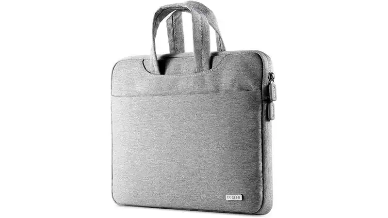 Bolsa para Notebook Ugreen imagem de uma bolsa para notebook Ugreen na cor cinza