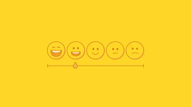 Imagen que representa grado de satisfacción de los clientes, a través de expresiones de emojis