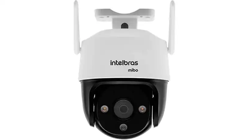 câmera inteligente imagem de uma câmera inteligente Intelbras iM7