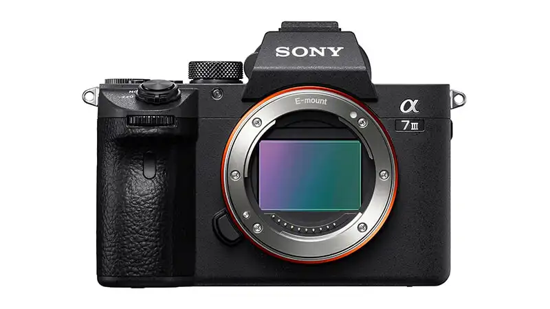 foto de uma câmera fotográfica Sony Alpha A7 III