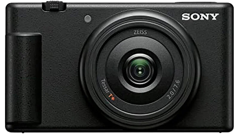 foto de uma câmera fotográfica Sony Vlog ZV-1F