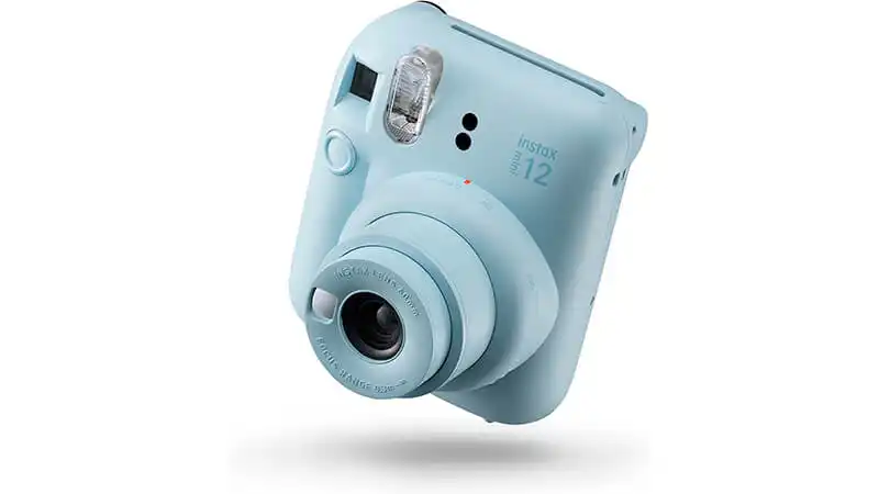 foto de uma câmera fotográfica Instax Mini 12