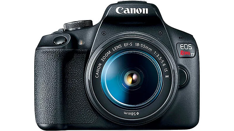 foto de uma câmera fotográfica Canon EOS Rebel