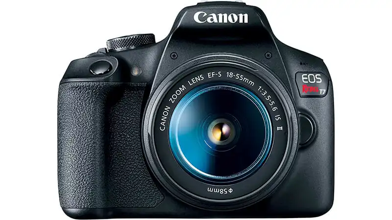 foto de uma câmera fotográfica Canon EOS Rebel