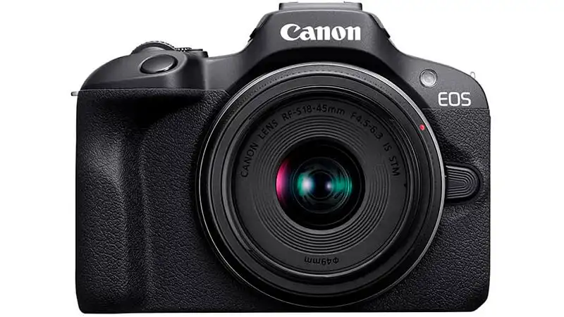 foto da câmera fotográfica Canon R100