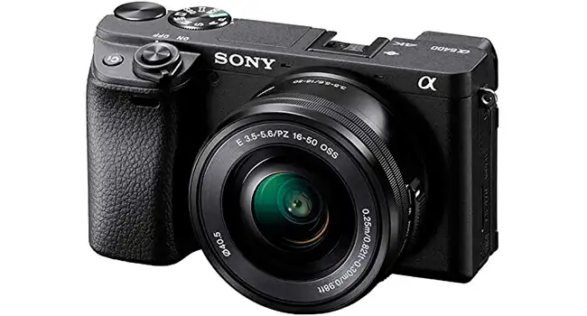 foto da câmera fotográfica Sony Alpha 6400