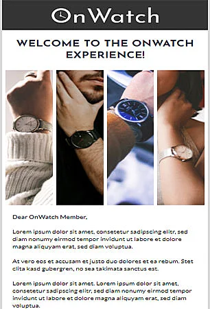 Exemplo de e-mail marketing da Brevo