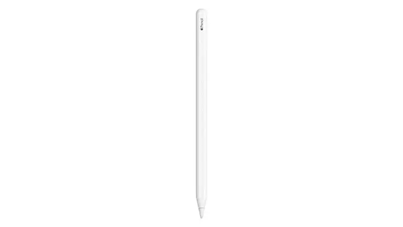 imagem de uma caneta touch da Apple de 2ª geração na cor branca