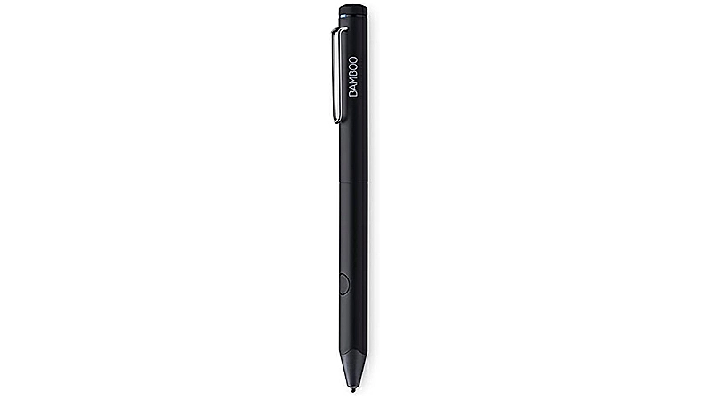 imagem de uma caneta touch Bamboo Fineline da Wacom na cor preta