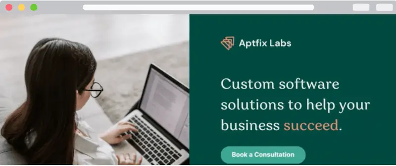 Canva website builder business template  Business website template