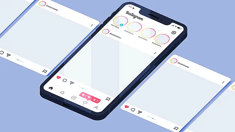 Imagem de um Carrossel Instagram