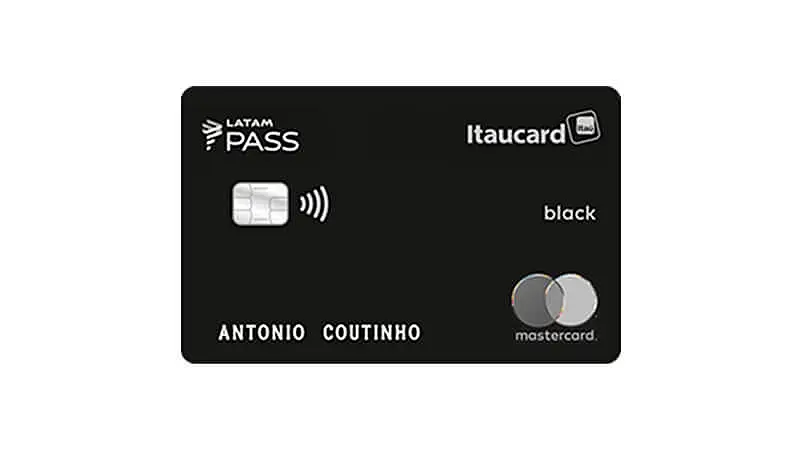 Imagem cartão Latam Pass Black