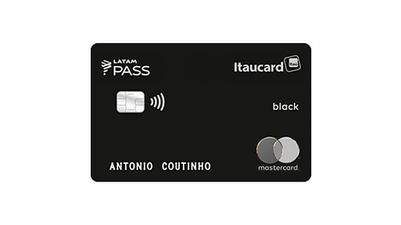 Imagem cartão Latam Pass Black