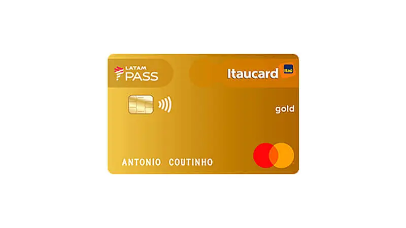 Imagem cartão Latam Pass Gold