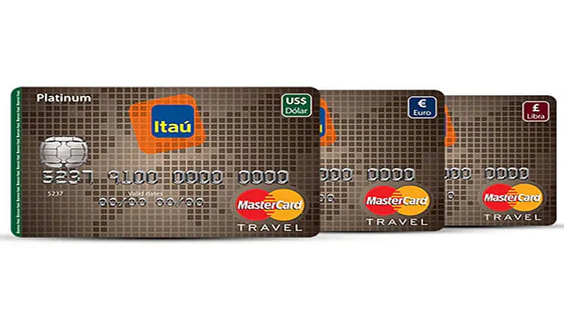 Imagem de 3 cartões Itaú