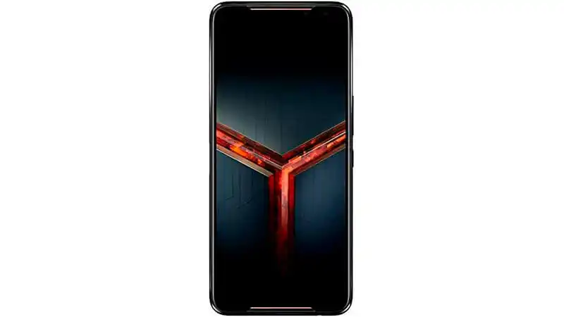imagem de um celular Asus Rog Phone 2 de frente
