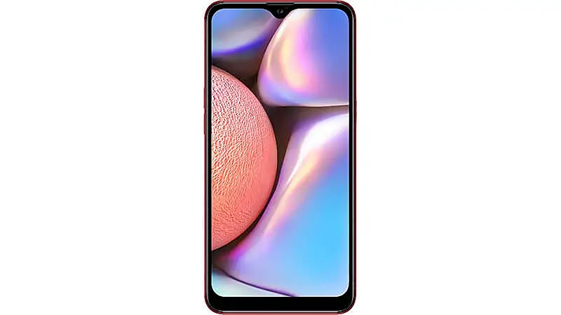 imagem de um smartphone Samsung Galaxy A10S