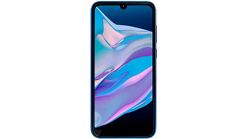 imagem que mostra um smartphone Positivo Q20 de frente