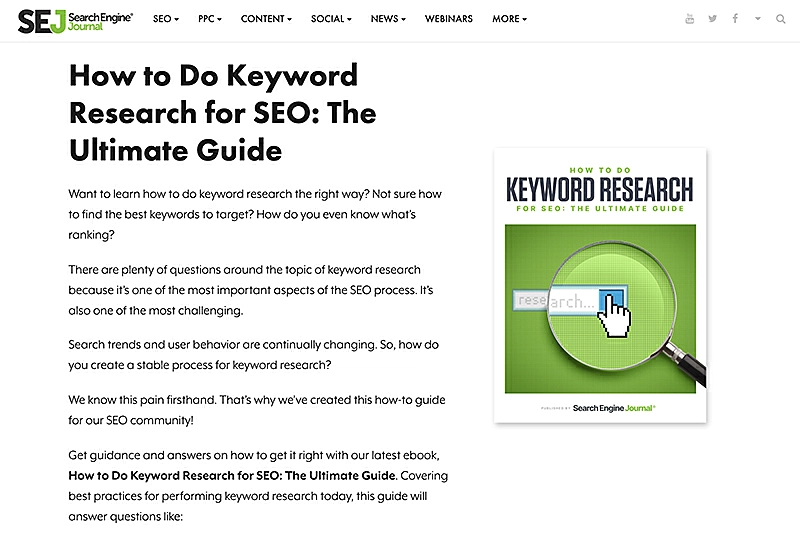 How to do Keyword Research for SEO