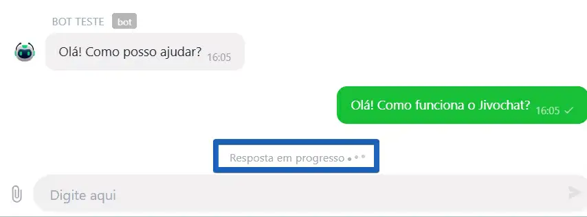 Captura de tela do JivoChat