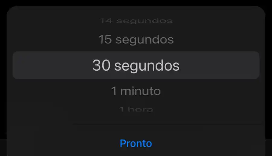 Captura de tela do Telegram