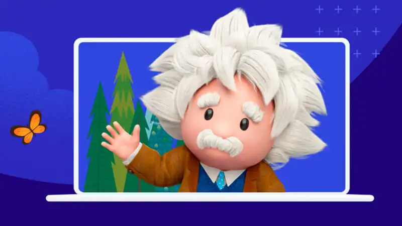 Chatbot de IA Einstein GPT imagem que mostra a logo do Einstein GPT