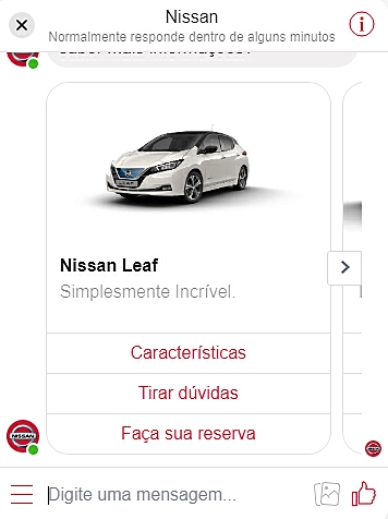 Exemplo da Nissan