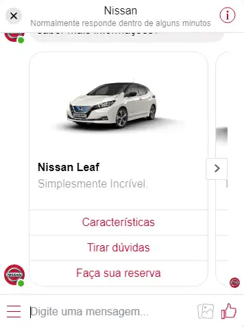 Exemplo da Nissan