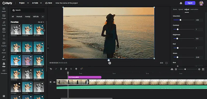 Clipfly video editor